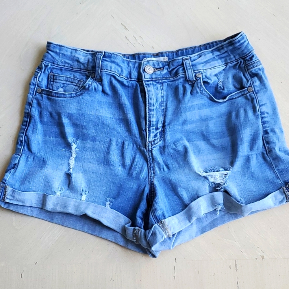 Altar'D State Jean Shorts